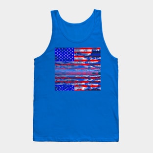 USA clouds Tank Top